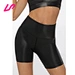 Add a splash of color to your activewear collection with our shiny biker shorts. Shop now for a range of sizes and elevate your workout style.